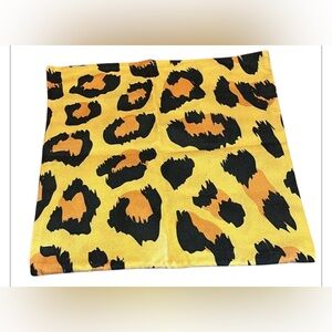 NEW Animal Print Square Pillow Cover